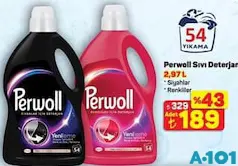 PERWOLL SIVI DETERJAN 54 YIKAMA 2,97 L fiyat ve kampanya bilgisi